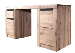 Bureau 150x50 Chênes Sauvage Et Lombard Huilé Bianco MONTREUX #219 -Massivmoebel24 48 312 100 1019 9