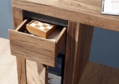 Bureau 150x50 Chênes Sauvage Et Lombard Huilé Tabacco Brown MONTREUX #319 -Massivmoebel24 48 312 100 2019 6