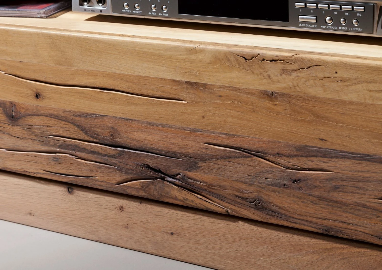 Meuble TV 202x42 Chênes Sauvage Et Lombard Huilé Bois Naturel MONTREUX #105 6 Meuble TV 202x42 Chênes Sauvage Et Lombard Huilé Bois Naturel MONTREUX #105 – Image 6