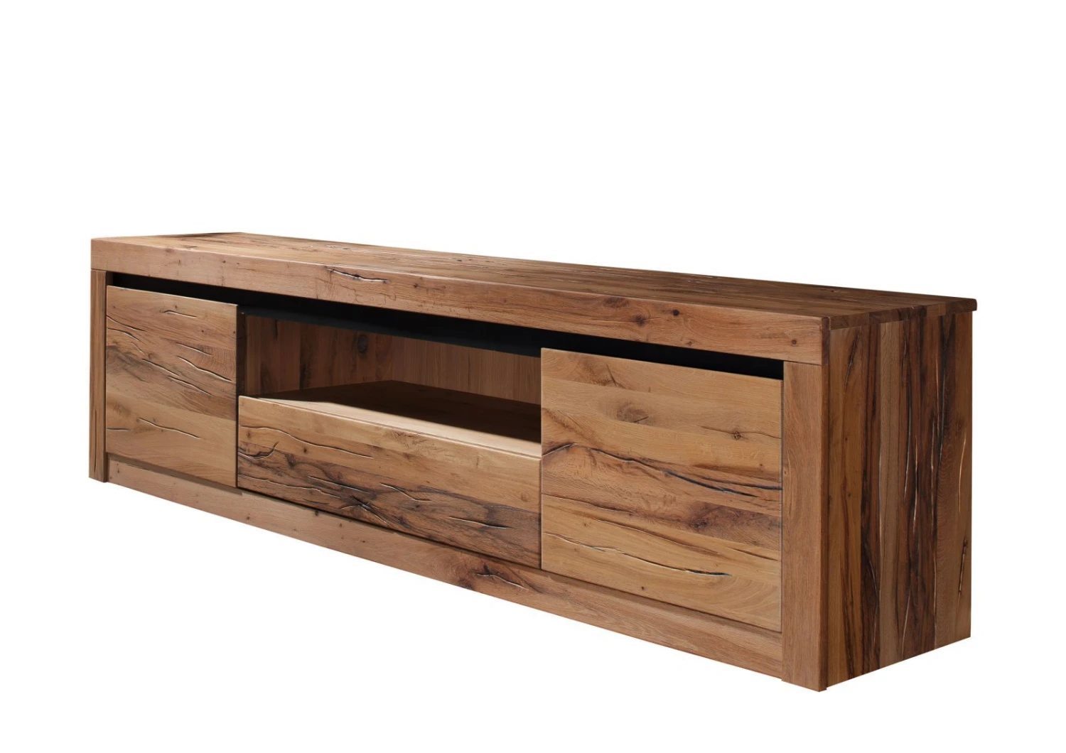 Meuble TV 202x42 Chênes Sauvage Et Lombard Huilé Bois Naturel MONTREUX #105 9 Meuble TV 202x42 Chênes Sauvage Et Lombard Huilé Bois Naturel MONTREUX #105 – Image 9