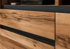 Meuble TV 185x45 Chênes Sauvage Et Lombard Huilé Bois Naturel MONTREUX #130 -Massivmoebel24 48 313 100 0030 5