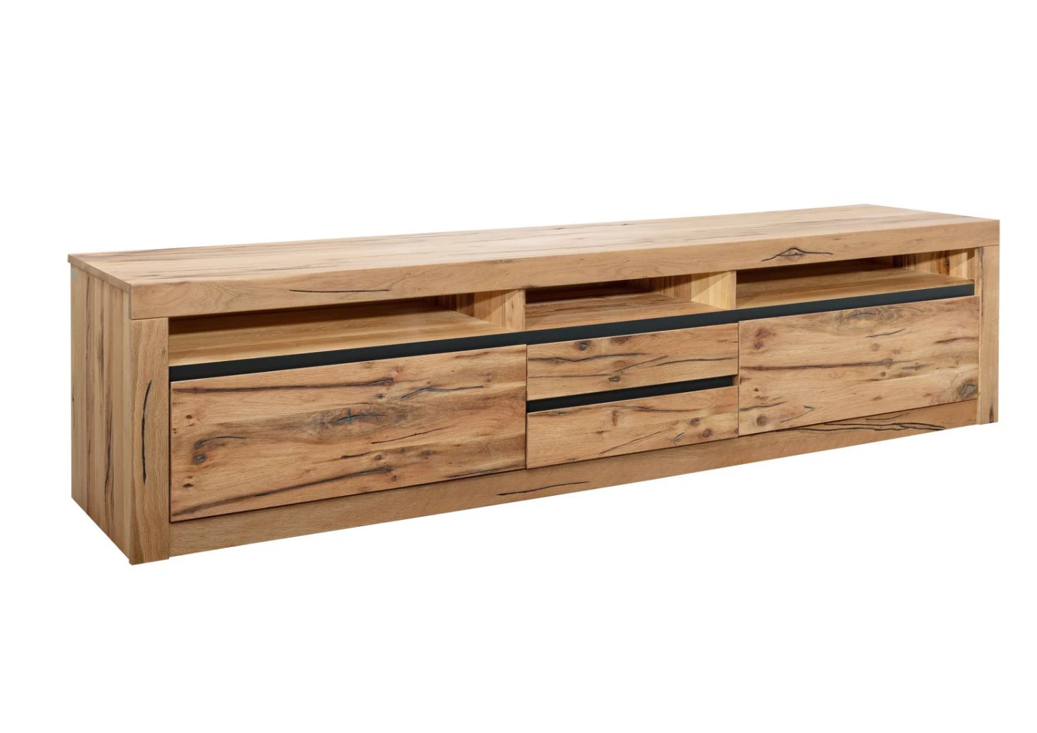 Meuble TV 220x50 Chênes Sauvage Et Lombard Huilé Bois Naturel MONTREUX #040 9 Meuble TV 220x50 Chênes Sauvage Et Lombard Huilé Bois Naturel MONTREUX #040 – Image 9