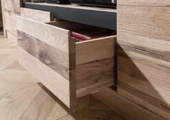 Meuble TV 185x45 Chênes Sauvage Et Lombard Huilé Bianco MONTREUX #231 -Massivmoebel24 48 313 100 1031 5