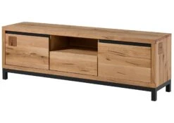 Meuble TV 170x40 Chêne Sauvage Huilé Bois Naturel VILLANDERS #113 18 Meuble TV 170x40 Chêne Sauvage Huilé Bois Naturel VILLANDERS #113 -Massivmoebel24 48 313 200 0013 9