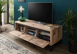 Meuble TV 153x55 Chêne Sauvage Huilé Bianco VILLANDERS #250 12 Meuble TV 153x55 Chêne Sauvage Huilé Bianco VILLANDERS #250 -Massivmoebel24 48 313 200 1050 4