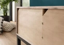 Meuble TV 153x55 Chêne Sauvage Huilé Bianco VILLANDERS #250 15 Meuble TV 153x55 Chêne Sauvage Huilé Bianco VILLANDERS #250 -Massivmoebel24 48 313 200 1050 7