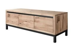 Meuble TV 153x55 Chêne Sauvage Huilé Bianco VILLANDERS #250 17 Meuble TV 153x55 Chêne Sauvage Huilé Bianco VILLANDERS #250 -Massivmoebel24 48 313 200 1050 9