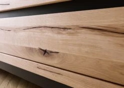 Meuble TV 220x40 Chêne Sauvage Huilé Bianco VILLANDERS #254 -Massivmoebel24 48 313 200 1054 7