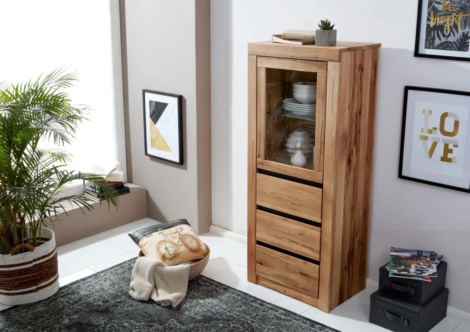 Vitrine 62x42 Chênes Sauvage Et Lombard Huilé Bois Naturel MONTREUX #122 2 Vitrine 62x42 Chênes Sauvage Et Lombard Huilé Bois Naturel MONTREUX #122 – Image 2