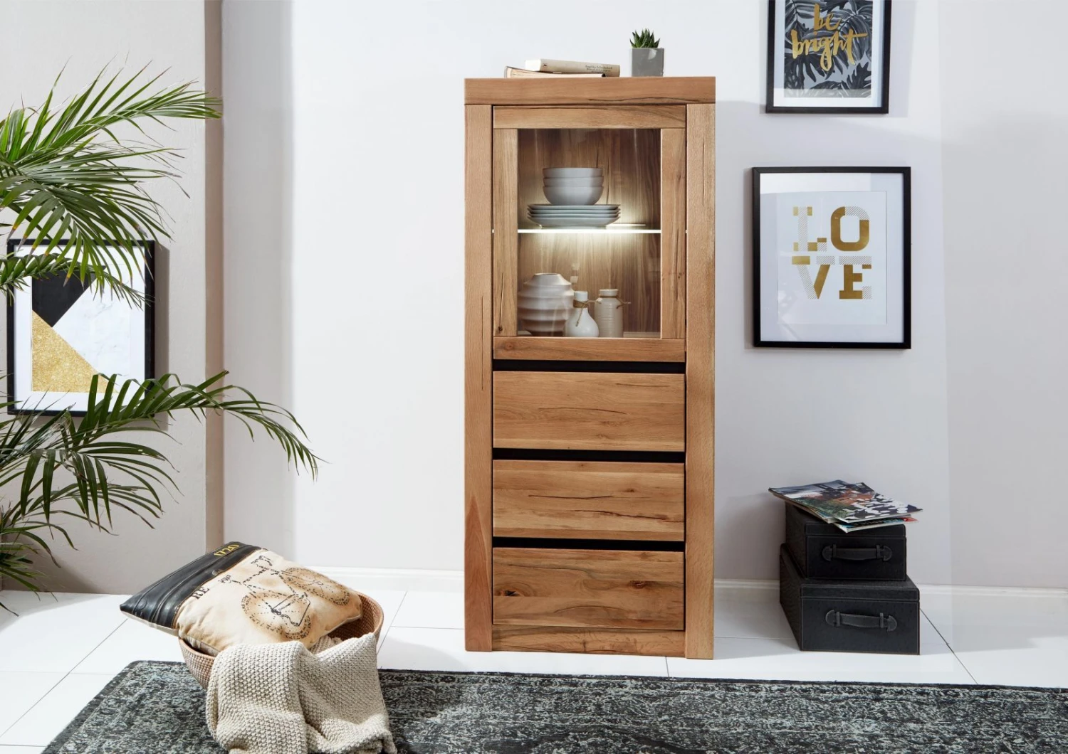 Vitrine 62x42 Chênes Sauvage Et Lombard Huilé Bois Naturel MONTREUX #122 3 Vitrine 62x42 Chênes Sauvage Et Lombard Huilé Bois Naturel MONTREUX #122 – Image 3