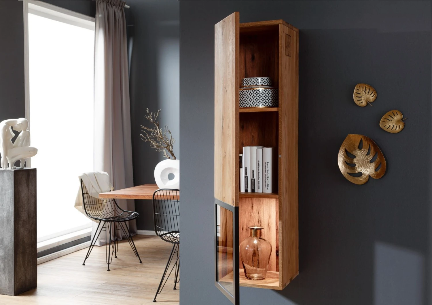 Vitrine 33x33 Chênes Sauvage Et Lombard Huilé Bois Naturel FRANKFURT #102 2 Vitrine 33x33 Chênes Sauvage Et Lombard Huilé Bois Naturel FRANKFURT #102 – Image 2