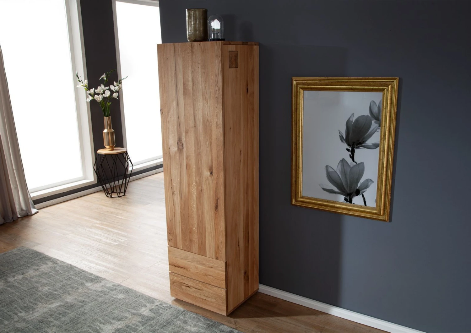 Armoire 50x43 Chênes Sauvage Et Lombard Huilé Bois Naturel FRANKFURT #113 2 Armoire 50x43 Chênes Sauvage Et Lombard Huilé Bois Naturel FRANKFURT #113 – Image 2