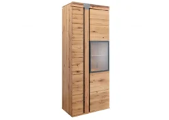 Vitrine 80x45 Chênes Sauvage Et Lombard Huilé Bois Naturel NEW AMSTERDAM #08 -Massivmoebel24 48 320 511 0008 9