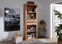 Étagère 71x35 Chênes Sauvage Et Lombard Huilé Bois Naturel MONTREUX #124