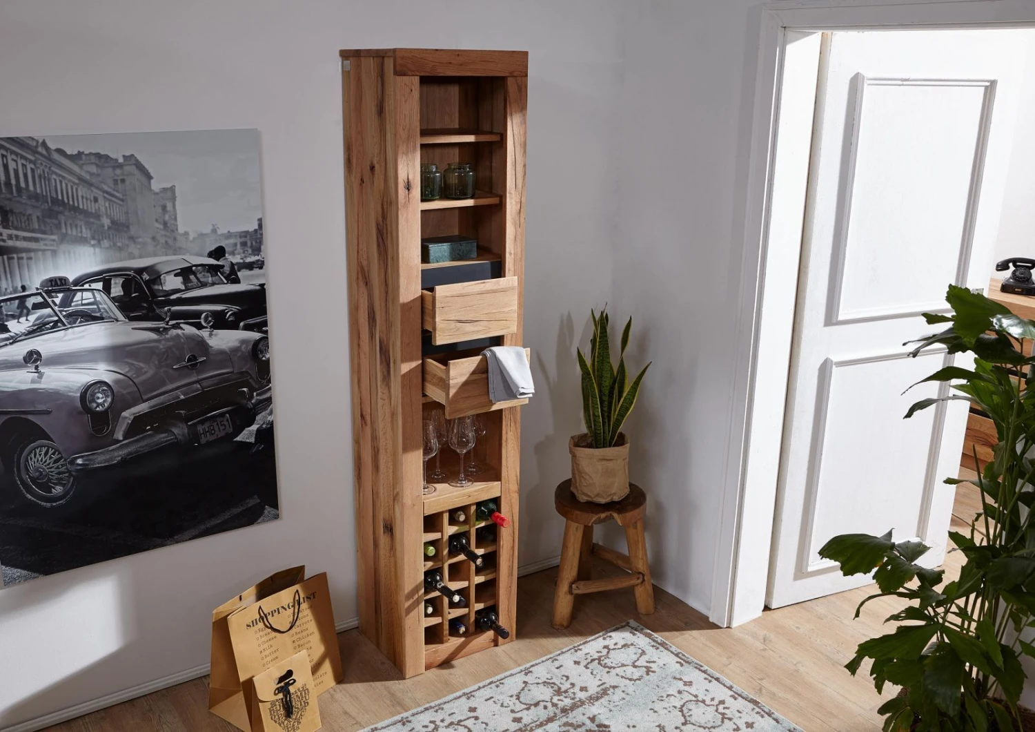 Étagère à Vin 42x35 Chênes Sauvage Et Lombard Huilé Bois Naturel MONTREUX #125 2 Étagère à Vin 42x35 Chênes Sauvage Et Lombard Huilé Bois Naturel MONTREUX #125 – Image 2