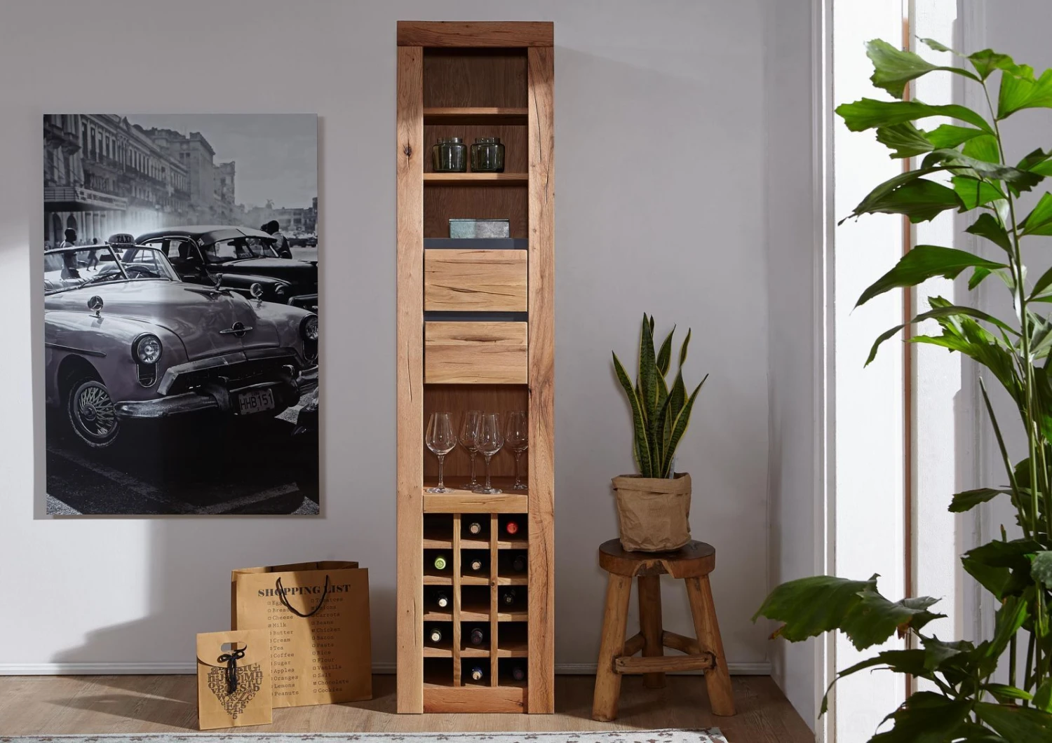 Étagère à Vin 42x35 Chênes Sauvage Et Lombard Huilé Bois Naturel MONTREUX #125 3 Étagère à Vin 42x35 Chênes Sauvage Et Lombard Huilé Bois Naturel MONTREUX #125 – Image 3