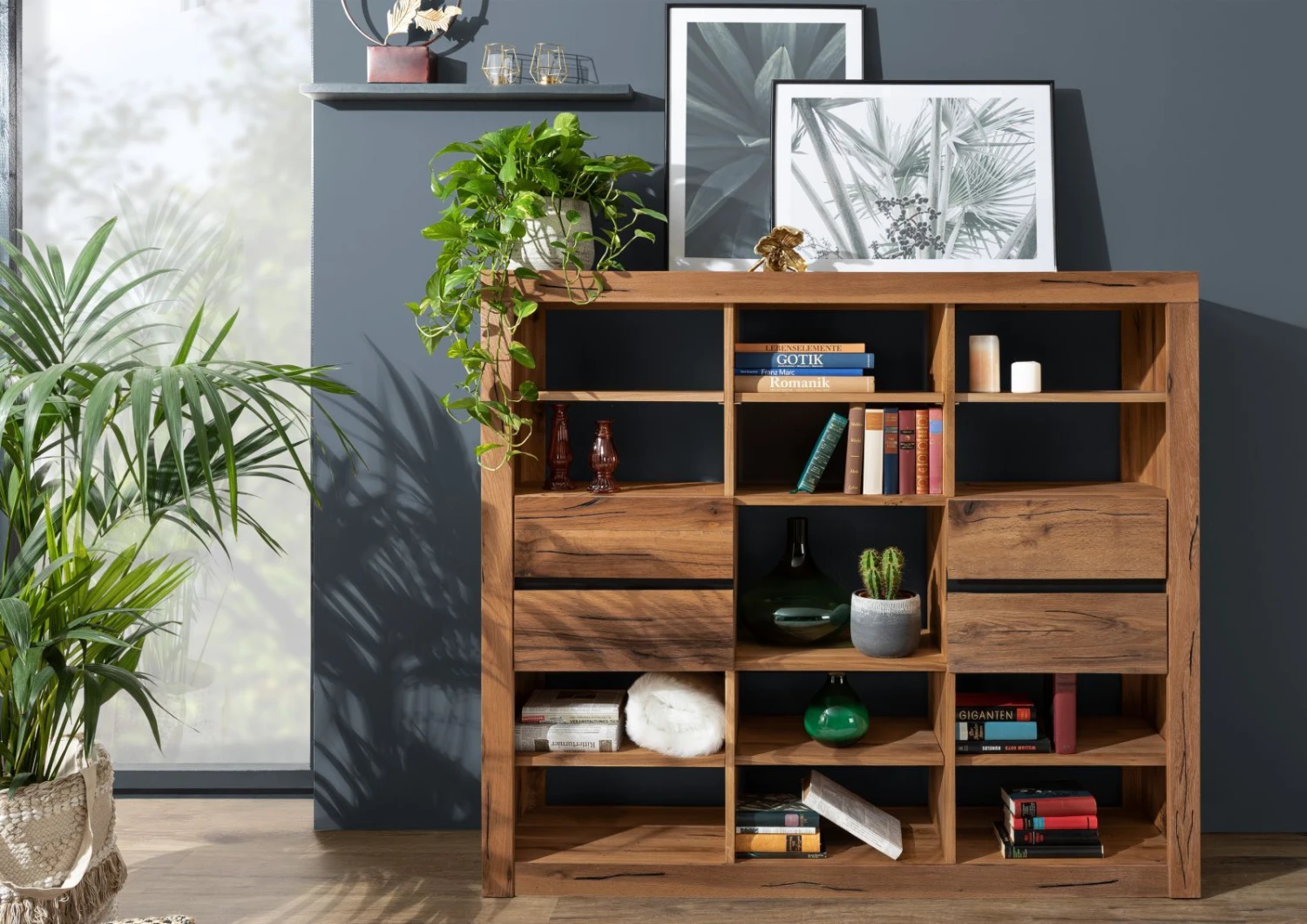 Étagère 160x36 Chênes Sauvage Et Lombard Huilé Tabacco Brown MONTREUX #243 3 Étagère 160x36 Chênes Sauvage Et Lombard Huilé Tabacco Brown MONTREUX #243 – Image 3