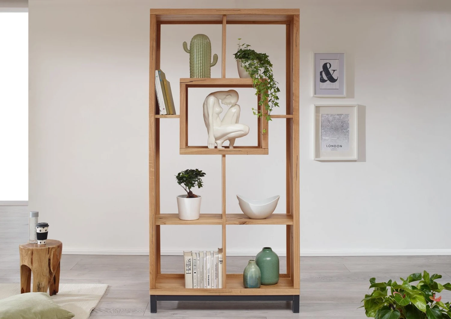 Étagère 100x34 Chêne Sauvage Huilé Bois Naturel VILLANDERS #136 3 Étagère 100x34 Chêne Sauvage Huilé Bois Naturel VILLANDERS #136 – Image 3