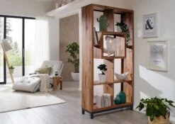 Étagère 100x34 Chêne Sauvage Huilé Tabacco Brown VILLANDERS #336