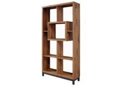 Étagère 100x34 Chêne Sauvage Huilé Tabacco Brown VILLANDERS #336 -Massivmoebel24 48 350 200 2036 9