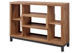 Étagère 120x34 Chêne Sauvage Huilé Tabacco Brown VILLANDERS #337 -Massivmoebel24 48 350 200 2037 9