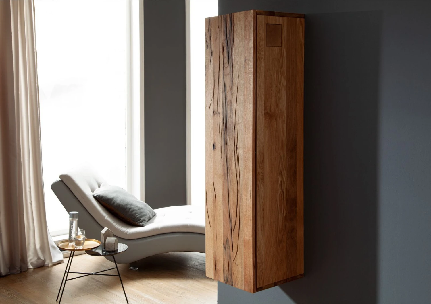 Meuble à Suspendre 33x33 Chênes Sauvage Et Lombard Huilé Bois Naturel FRANKFURT #101 2 Meuble à Suspendre 33x33 Chênes Sauvage Et Lombard Huilé Bois Naturel FRANKFURT #101 – Image 2