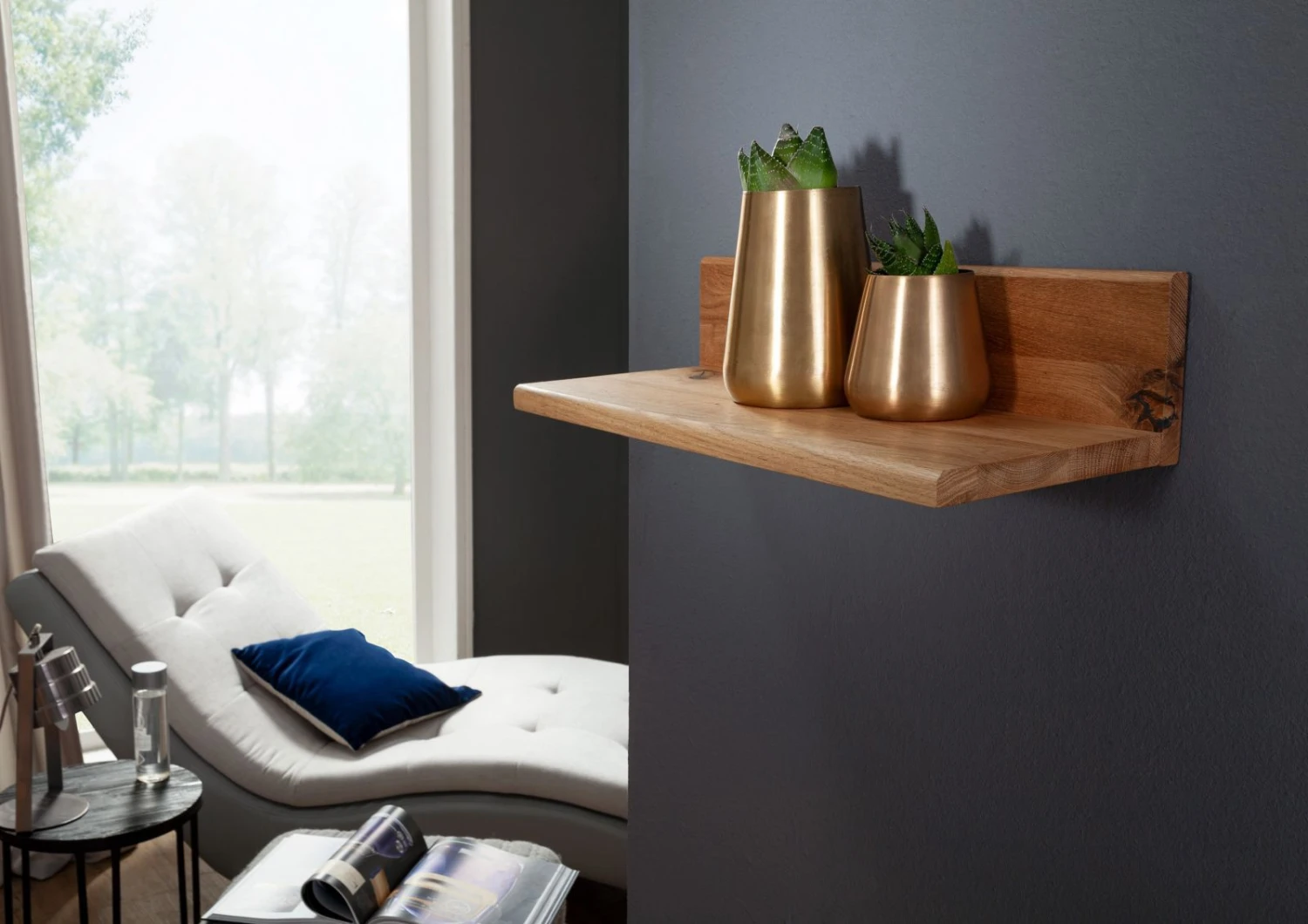 Étagère Murale 49x20 Chênes Sauvage Et Lombard Huilé Bois Naturel FRANKFURT #103 1 Étagère Murale 49x20 Chênes Sauvage Et Lombard Huilé Bois Naturel FRANKFURT #103