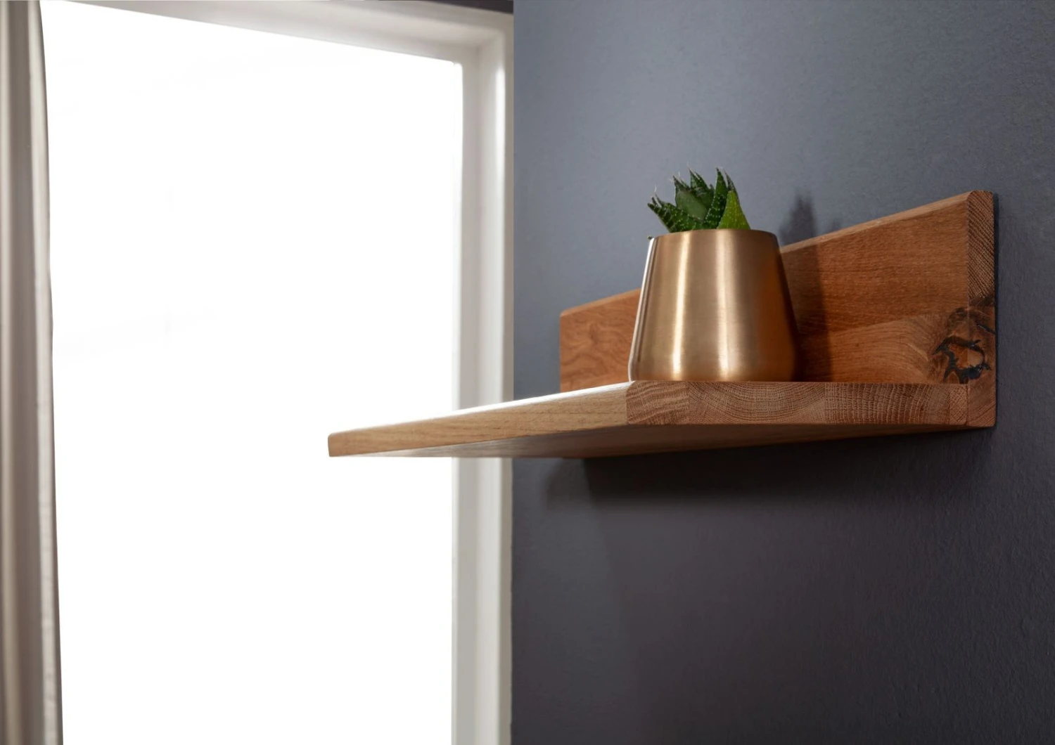 Étagère Murale 49x20 Chênes Sauvage Et Lombard Huilé Bois Naturel FRANKFURT #103 2 Étagère Murale 49x20 Chênes Sauvage Et Lombard Huilé Bois Naturel FRANKFURT #103 – Image 2