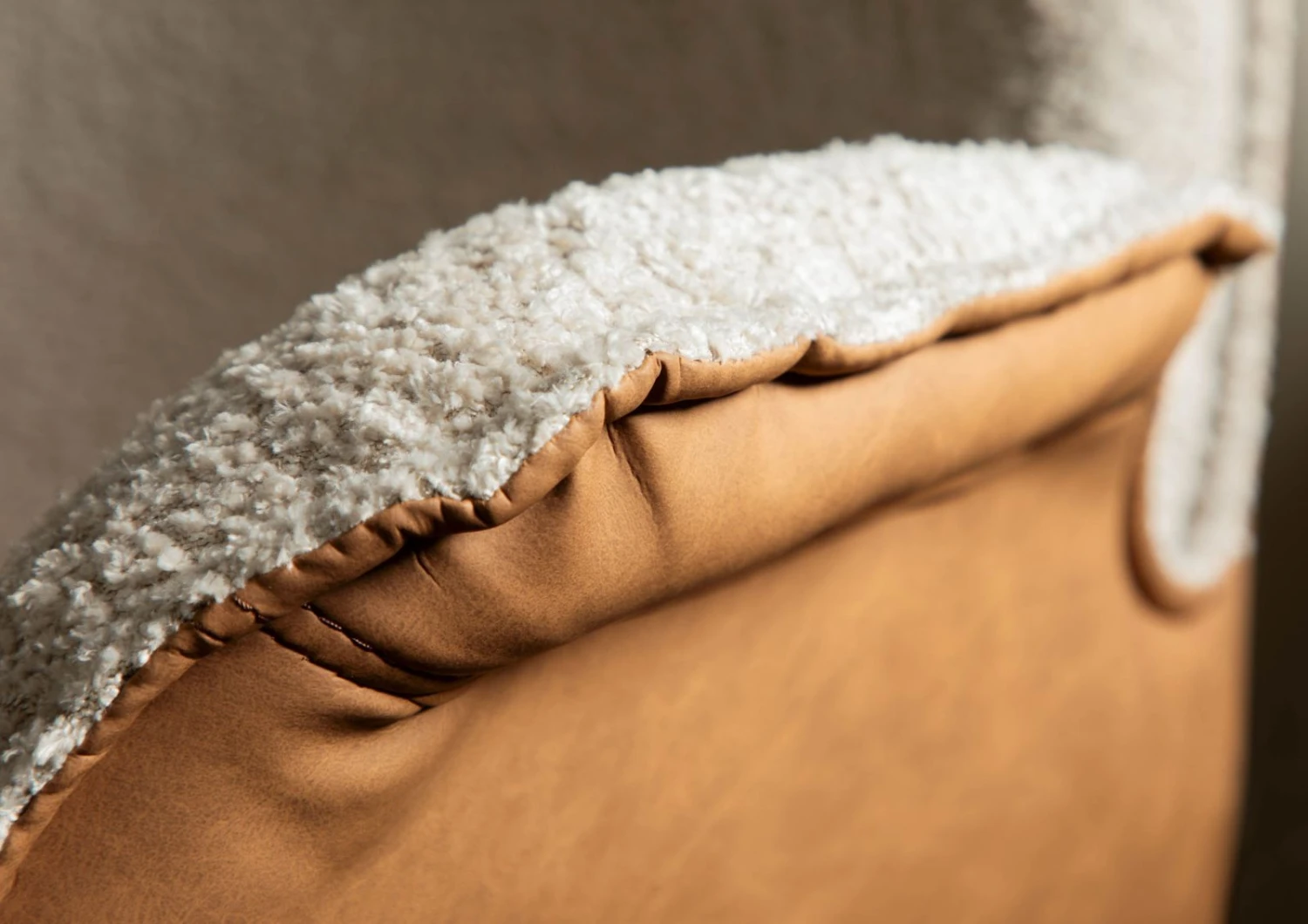 Chaise Rembourrée Structure Acier 67x64x87 Beige / Marron ELLA #100 7 Chaise Rembourrée Structure Acier 67x64x87 Beige / Marron ELLA #100 – Image 7