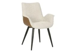 Chaise Rembourrée Structure Acier 67x64x87 Beige / Marron ELLA #100 18 Chaise Rembourrée Structure Acier 67x64x87 Beige / Marron ELLA #100 -Massivmoebel24 51 151 339 1000 09