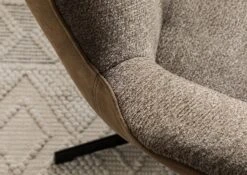 Fauteuil 90x85x80 Marron OSKAR #301 -Massivmoebel24 51 151 339 3001 04