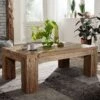 Table Basse 120x80 Teck Brut Teck Naturel BASSANO #105
