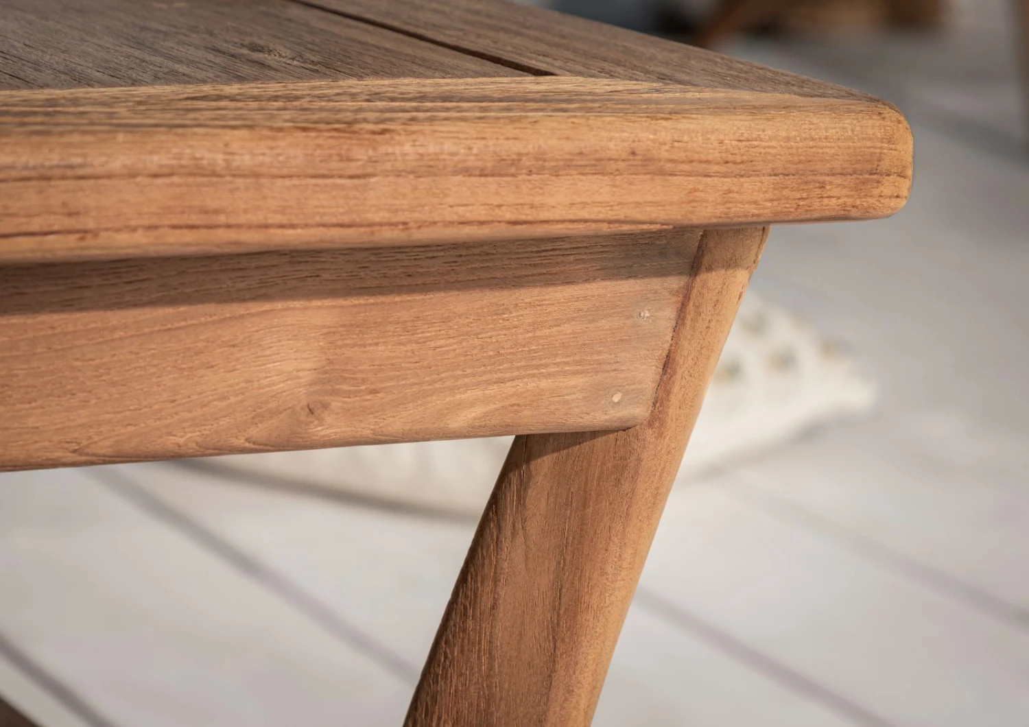 Table Basse 120x60 Teck Brut Teck Naturel BUTON #107 5 Table Basse 120x60 Teck Brut Teck Naturel BUTON #107 – Image 5