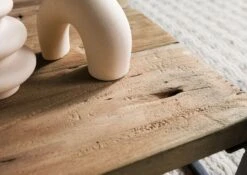 Table Basse 120x80x45 En Bois De Teck Brun COLLECTION LOUNGE #21 -Massivmoebel24 54 200 960 0021 05