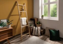 Échelle Porte-serviette 50x5 Teck Brut Teck Naturel BASSANO #135