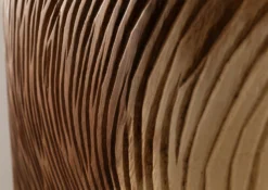 Colonne En Bois 30x30 Suar Laqué Bois Naturel Objet Décoratif UNIKA #177 -Massivmoebel24 54 900 901 0077 4