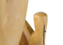 Portemanteau Suar 28x28x190 Naturel Laqué UNIKA #193 -Massivmoebel24 54 900 901 0093 05