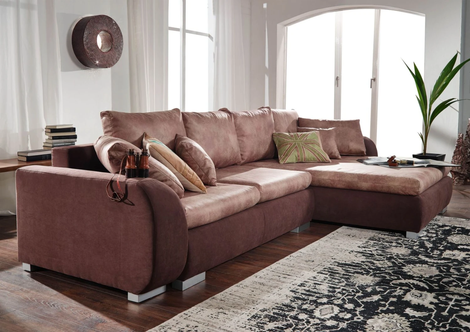 Canapé D'angle 330x178 Beige SOFAS 6 Canapé D'angle 330x178 Beige SOFAS – Image 6