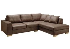 Canapé D'angle 266x216 Brun SOFAS 13 Canapé D'angle 266x216 Brun SOFAS -Massivmoebel24 68 920 100 0070 09