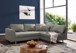 Canapé D'angle 230x160 Gris SOFAS #95