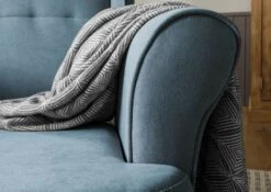 Fauteuil 71x74x105 Bleu SCANDI #108 14 Fauteuil 71x74x105 Bleu SCANDI #108 -Massivmoebel24 68 920 100 0108 05