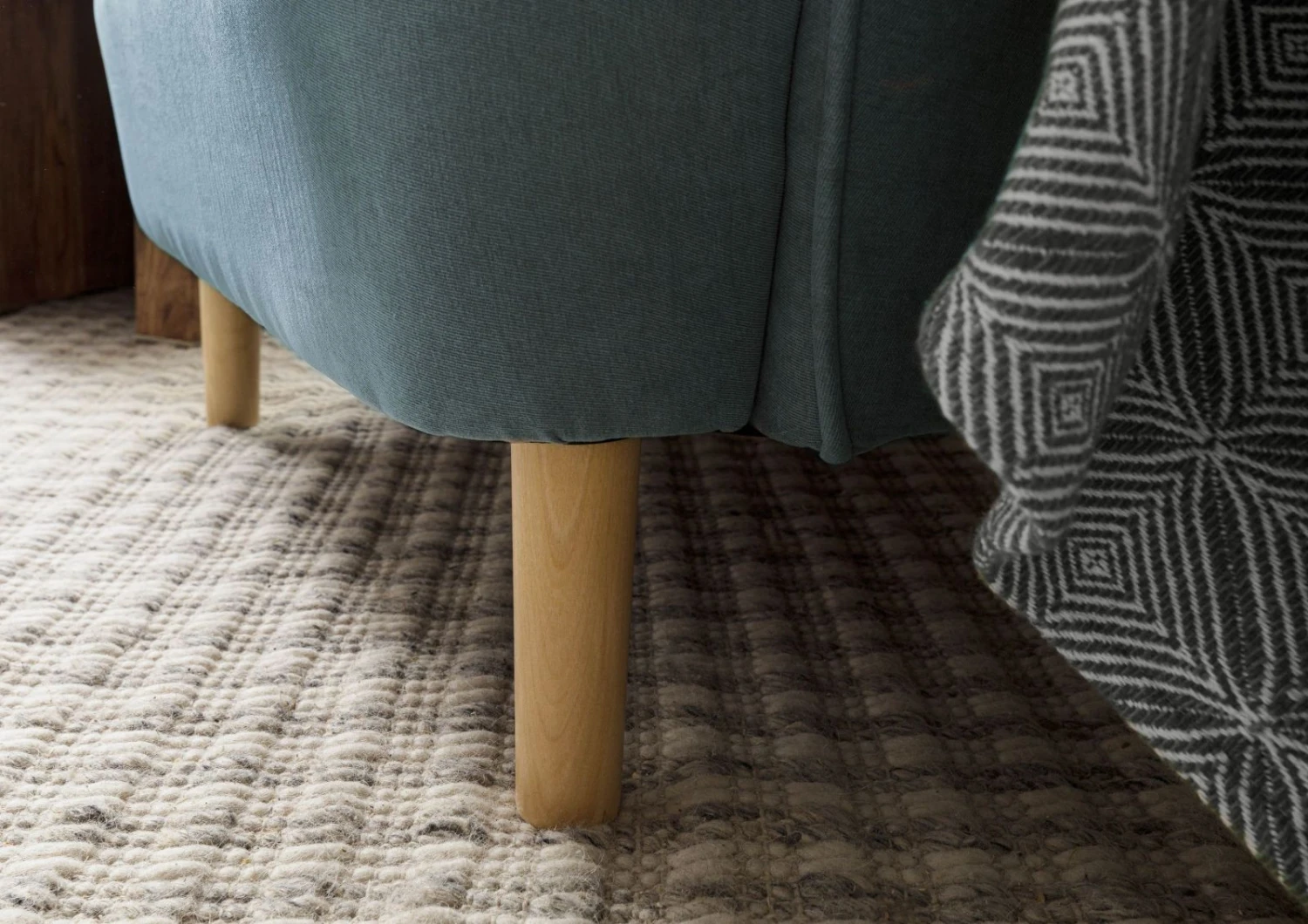 Fauteuil 71x74x105 Bleu SCANDI #108 6 Fauteuil 71x74x105 Bleu SCANDI #108 – Image 6