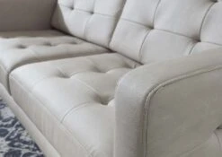 Canapé 182x88 Gris Taupe 2 Places SOFAS #121 -Massivmoebel24 68 920 100 0121 4