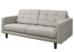 Canapé 182x88 Gris Taupe 2 Places SOFAS #121 -Massivmoebel24 68 920 100 0121 9