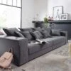 Canapé 289x110 Gris Foncé 4 Places SOFAS #130