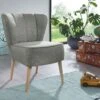 Fauteuil 61x70 Gris Vert SOFAS #134