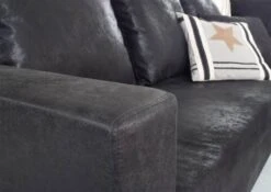 Canapé D'angle Incl. Repose-pied 230x160 Gris SOFAS 13 Canapé D'angle Incl. Repose-pied 230x160 Gris SOFAS -Massivmoebel24 68 920 100 0172 05