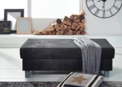 Canapé D'angle Incl. Repose-pied 230x160 Gris SOFAS 14 Canapé D'angle Incl. Repose-pied 230x160 Gris SOFAS -Massivmoebel24 68 920 100 0172 06