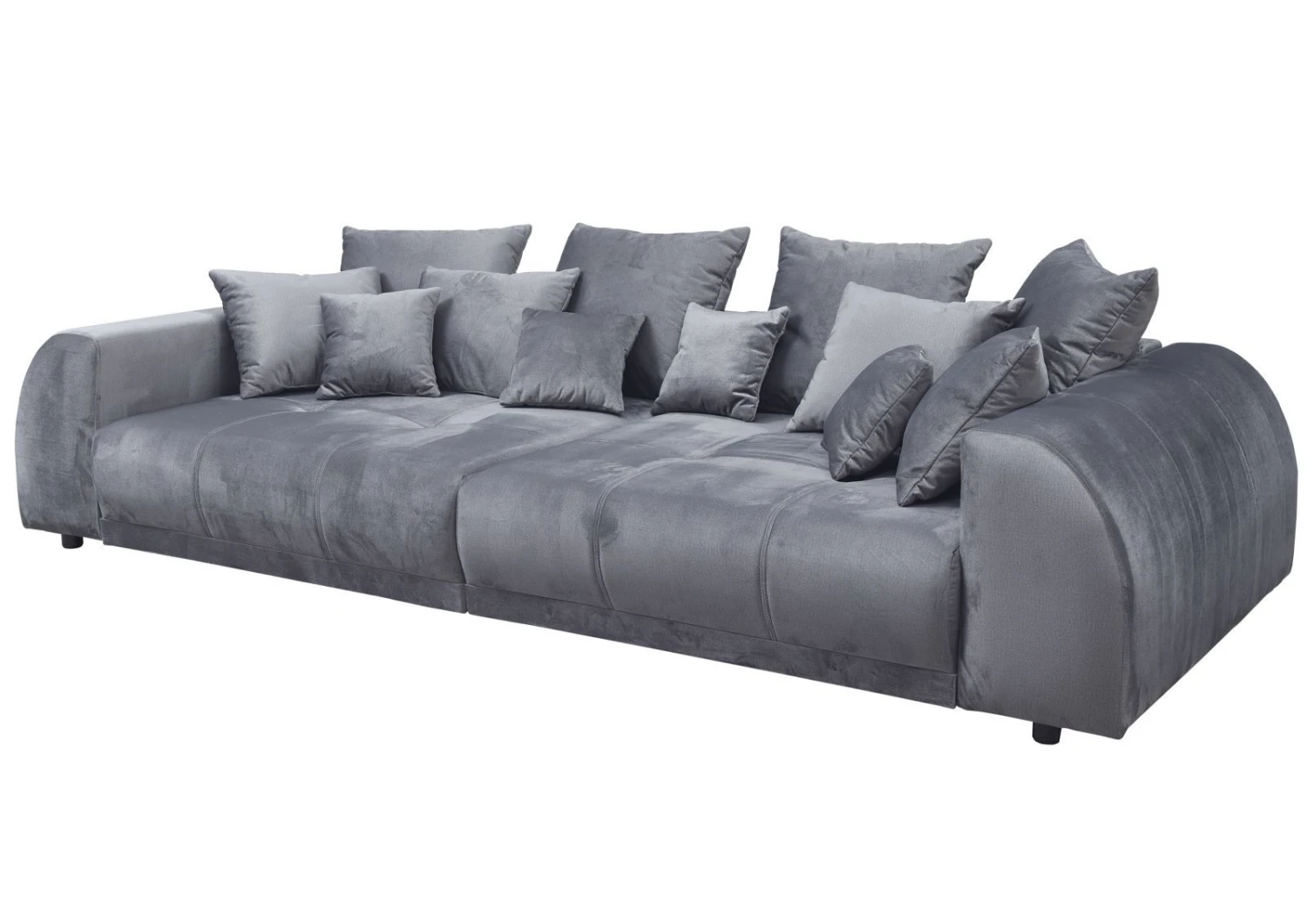 Canapé Profondeur XXL Incl. Repose-pied Gris SOFAS #180 9 Canapé Profondeur XXL Incl. Repose-pied Gris SOFAS #180 – Image 9