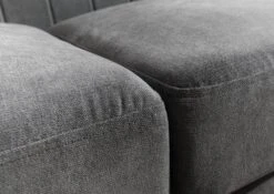 Canapé 3 Places En Polyester Gris HOLMA -Massivmoebel24 68 920 100 0184 6